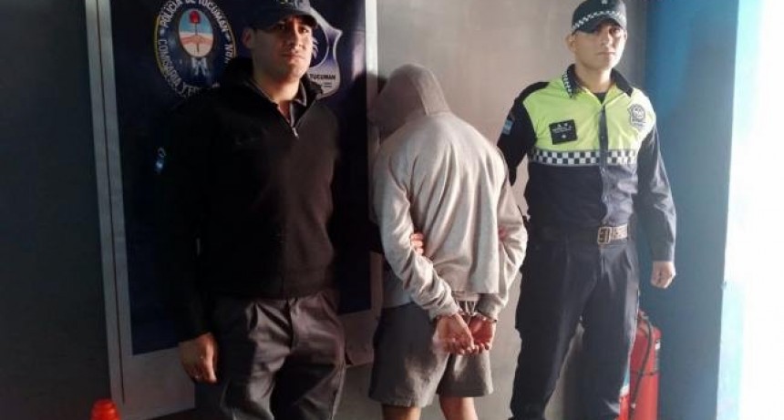 San José: Tras un allanamiento atrapan a un peligroso delincuente