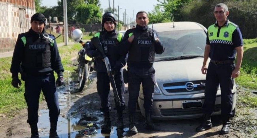 La Policía logró recuperar un auto que había sido robado