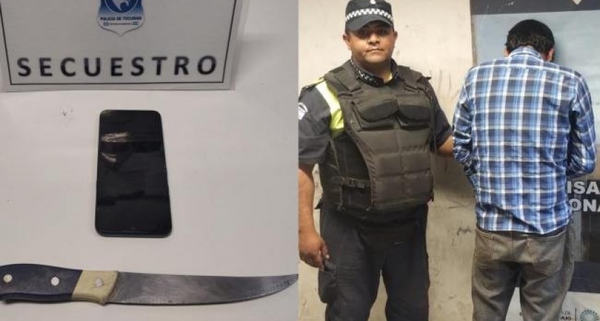 Aprehenden a un hombre que robó e hirió a un policía