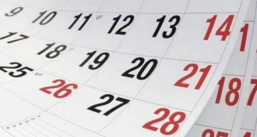 ¿Cuándo es el próximo fin de semana largo?