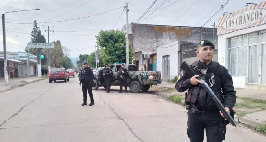 Refuerzan la seguridad en la zona oeste de la Capital