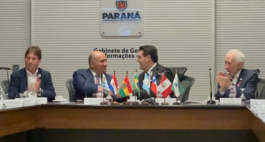Manzur realizó el traspaso de mando de la Zicosur, tras siete años frente al organismo