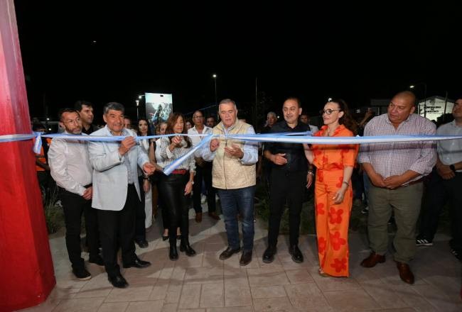 Jaldo inauguró obras en el marco de las fiestas patronales de Burruyacú