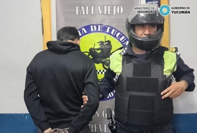 Detenido tras ingresar a robar en una casa y amenazar a sus moradores