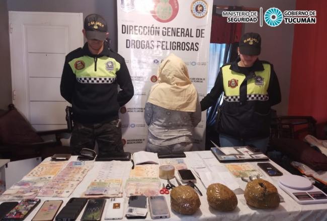 Desbaratan una organización de venta de drogas que tenía puntos de comercialización en diferentes zonas de Tucumán