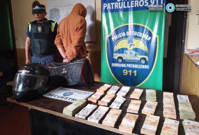 Recuperan $2 millones que habían sido robados por romprevidrios