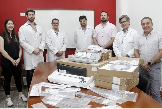 El Ministerio de Salud hizo entrega de equipamiento de alta complejidad al hospital Padilla