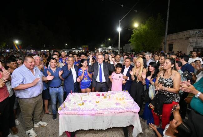 Inauguraron obras en el cumpleaños 148 de La Madrid