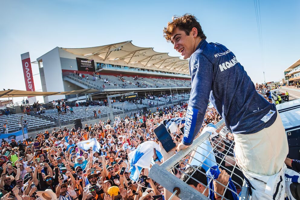 Franco Colapinto sobre el GP de Brasil: “Es una carrera lo más parecida posible a la que disfruto en casa”