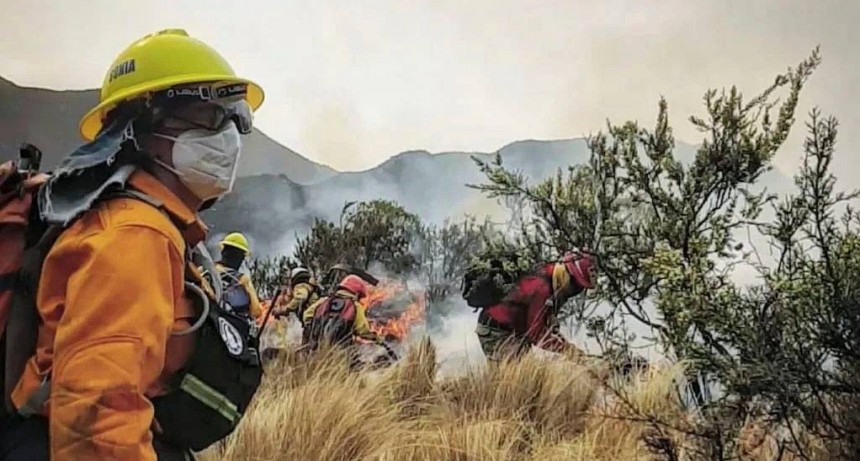 Córdoba: incendios forestales y cuatro sismos en menos de 48 horas