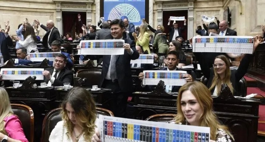 Cómo es el modelo de Boleta Única que se votó en Diputados