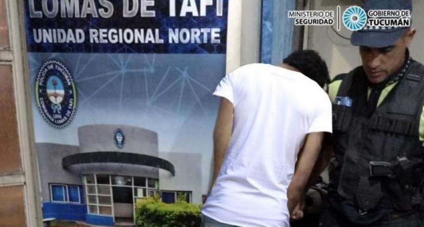 Aprehenden a un delincuente con frondoso prontuario