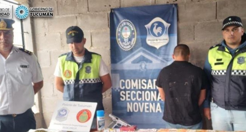 Desbaratan un presunto kiosco de estupefacientes