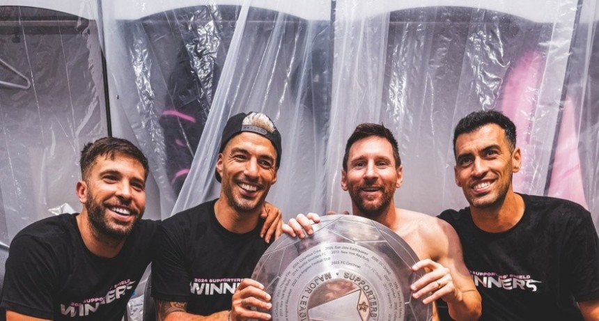 Messi campeón con el Inter Miami
