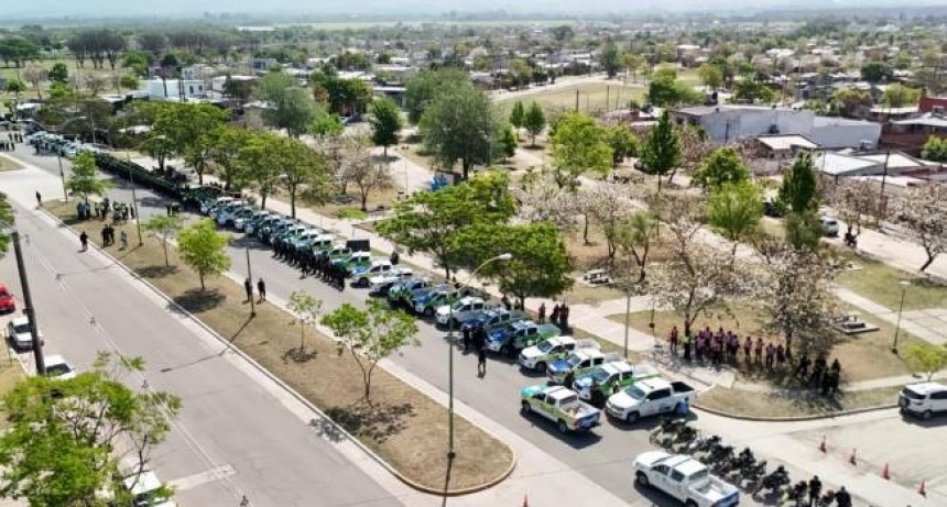 Operativo: 700 policías y 100 móviles realizan un despliegue territorial preventivo