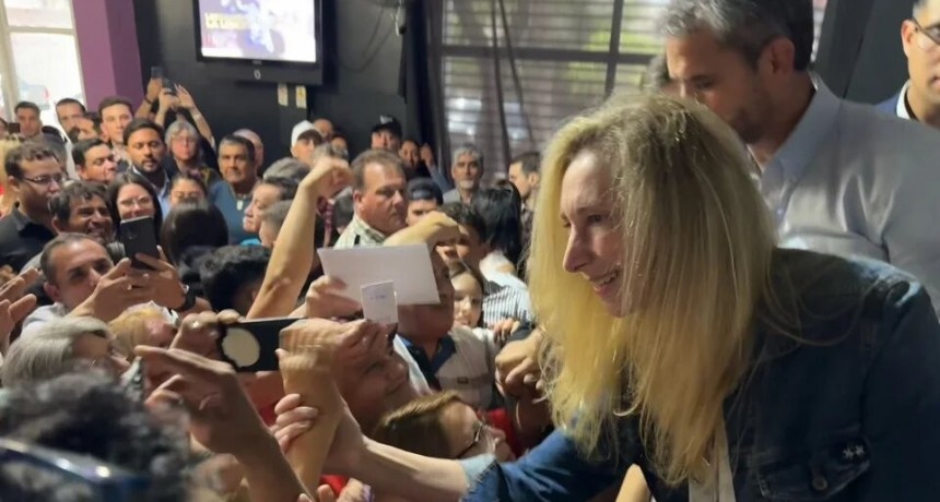 Karina Milei en Santiago del Estero: 