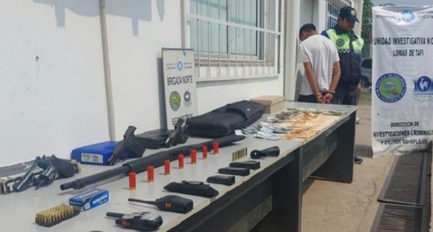 Detenido por presunta estafa e incautan armas