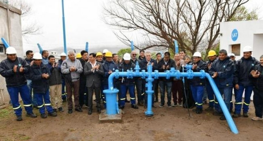 Con obras estratégicas, mejoran el abastecimiento de agua potable en Tafí del Valle