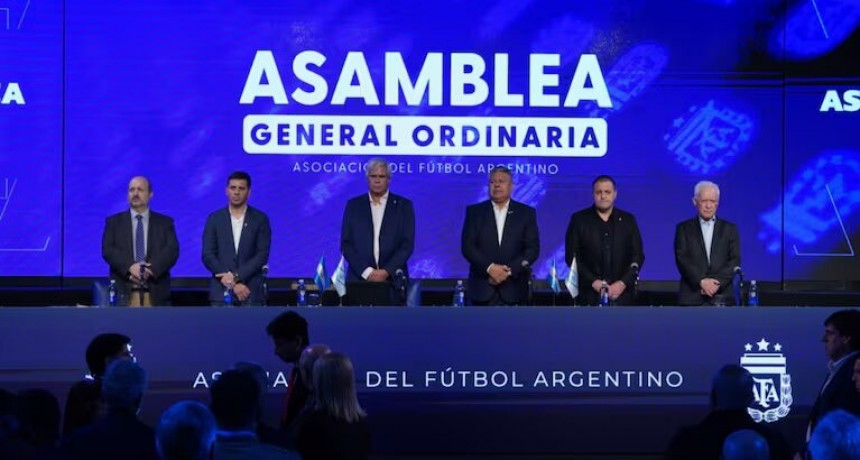 Asamblea de AFA: se aprobó la reelección de Tapia y los descensos de la Liga Profesional