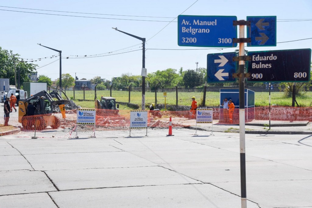 La Municipalidad de Tucumán avanza en la renovación de una fosa pluvial para mitigar inundaciones