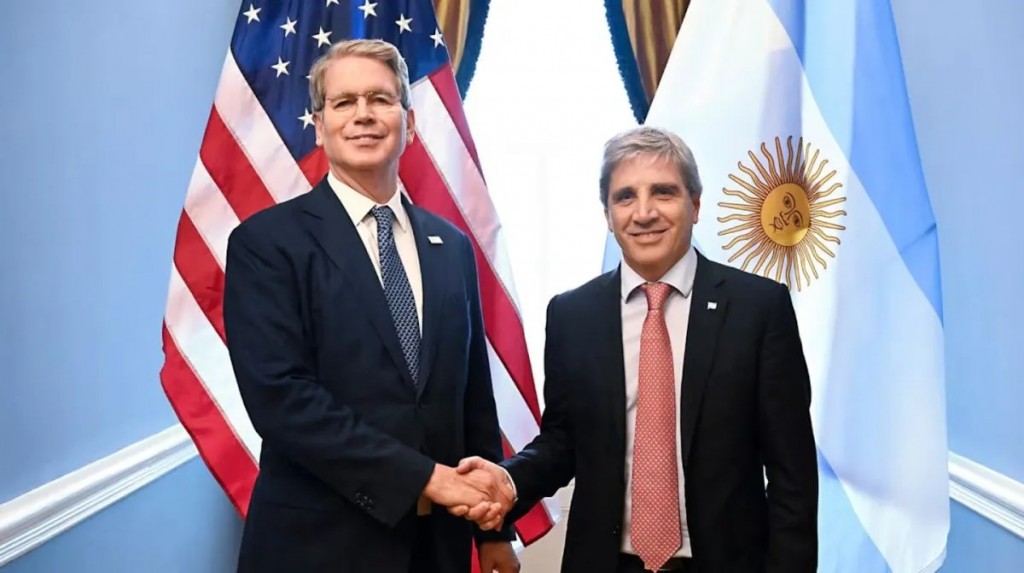 Caputo extiende su estadía en Washington a la espera de definiciones clave del Tesoro estadounidense