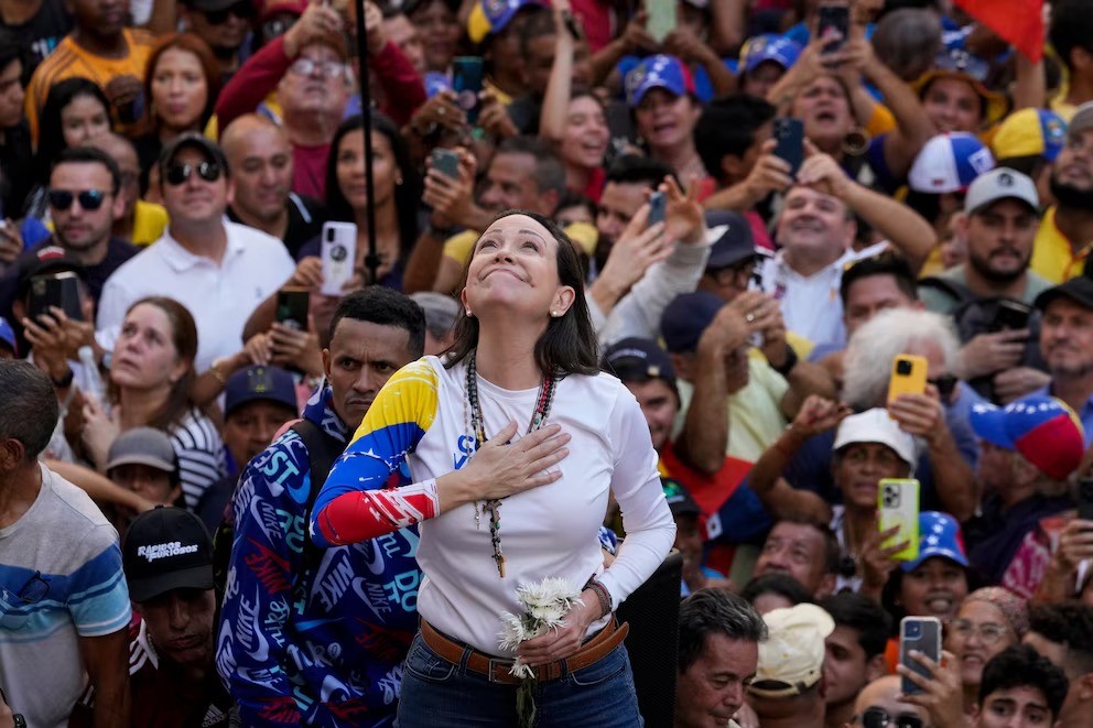 Un símbolo de resistencia: María Corina Machado recibe el Nobel de la Paz