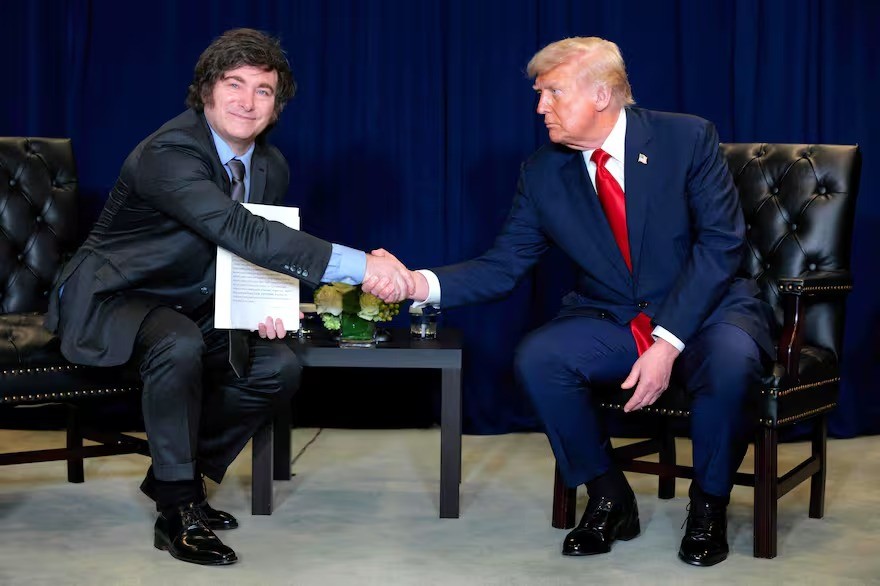 Milei inicia en Washington una crucial visita de Estado con Donald Trump