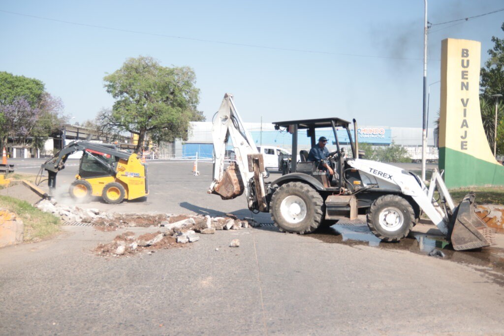 Obra clave en Ruta 9: así busca la Municipalidad de La Banda del Río Salí terminar con un histórico problema de inundaciones