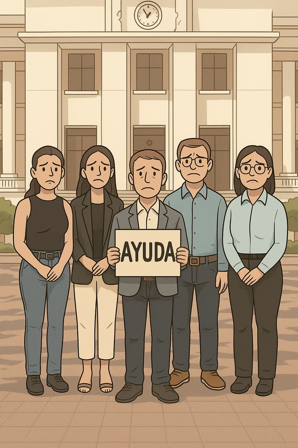“Unidos por el pánico”