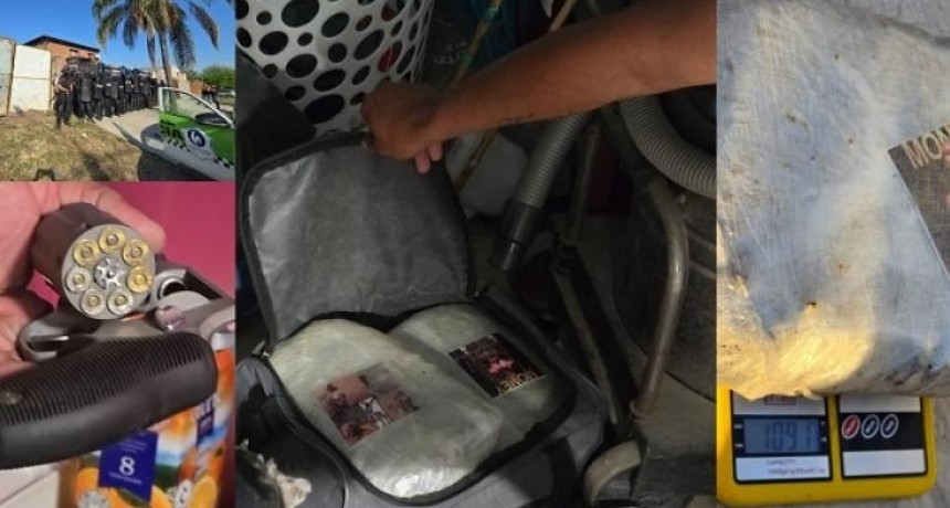 Megaoperativo en Tucumán: allanaron 30 inmuebles y secuestraron drogas y armas