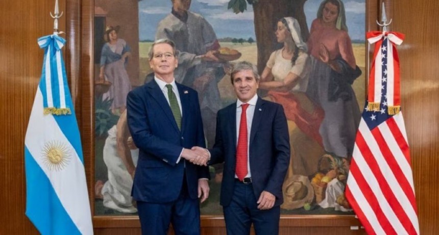 Caputo y Bessent cerraron el megacanje: EE.UU. anunciará un salvataje de 40.000 millones de dólares para Argentina