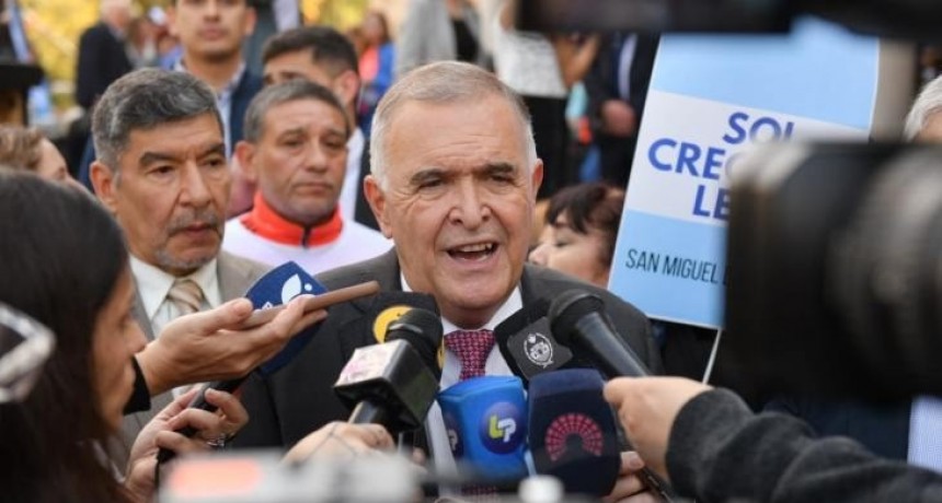 Jaldo pide claridad sobre el apoyo financiero de EE.UU.: 