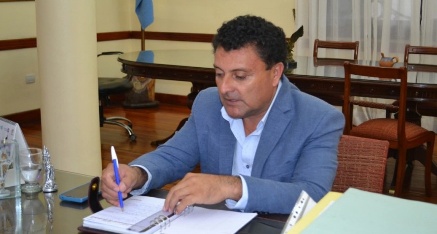 El delegado comunal de Garmendia mostró 