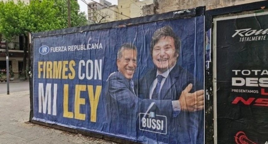La Justicia electoral ordena a Fuerza Republicana retirar la imagen de Milei de su campaña