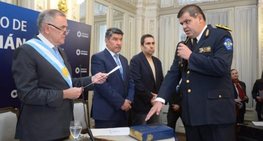 Juraron el Jefe y el subjefe de la Policía de Tucumán