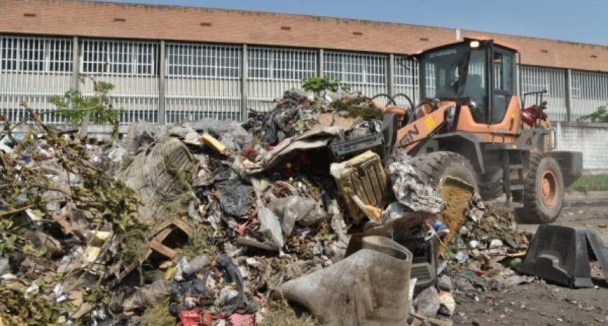 El Municipio retiró más de 600 toneladas de residuos en los últimos cuatro días