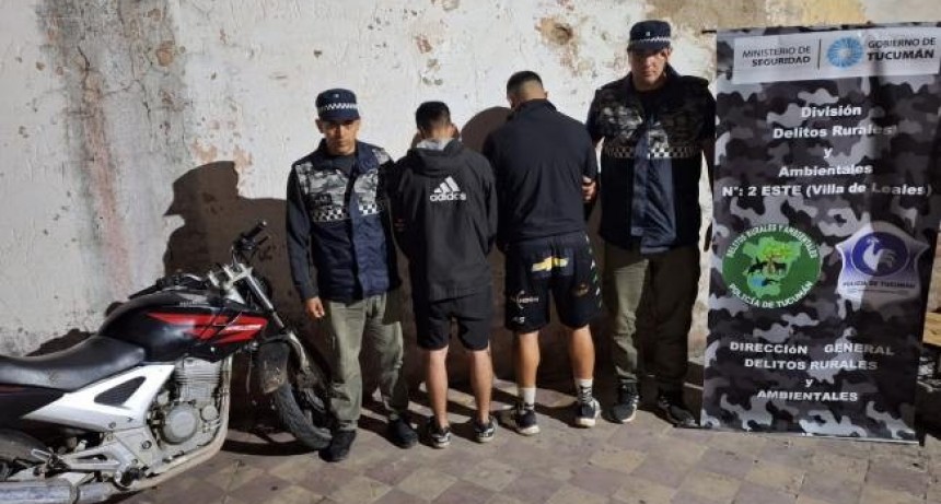 Circulaba en una moto con pedido de secuestro y fue aprehendido