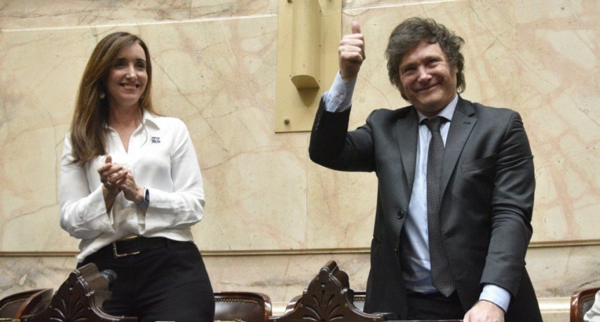 La Asamblea Legislativa proclamó la fórmula de Milei y Villarruel