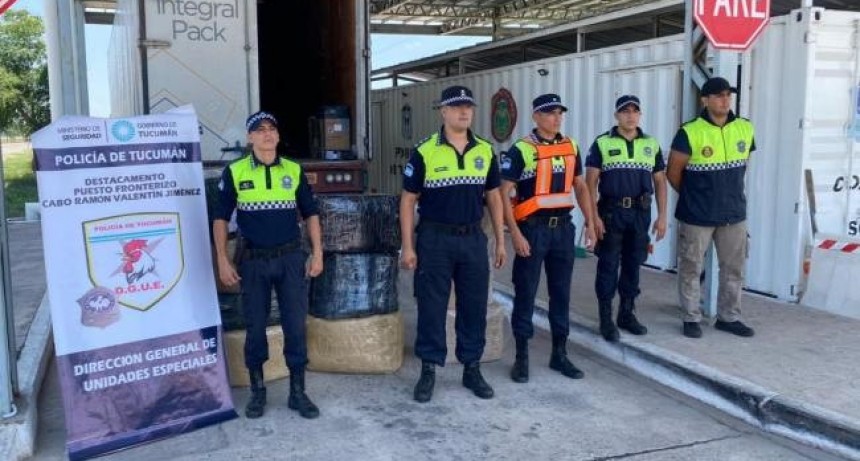 Operativos fronterizos: incautan cubiertas que eran ingresadas de forma ilegal