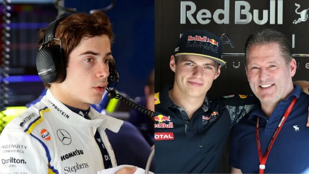 Qué dijo el padre de Verstappen sobre la posible llegada de Colapinto a Red Bull