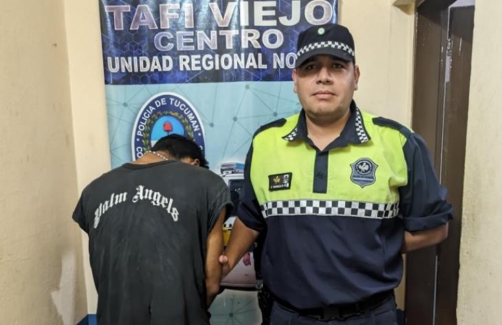 Atrapan al ladrón con los bienes robados a la víctima