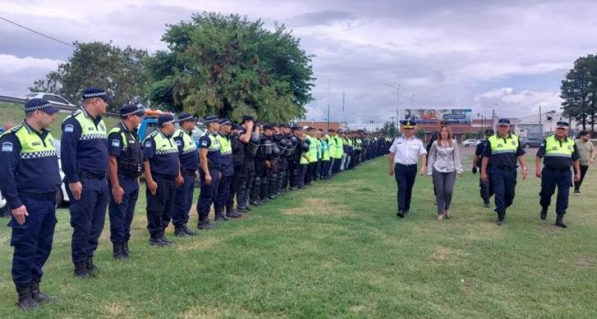 La unidad regional norte implementó un megaoperativo preventivo