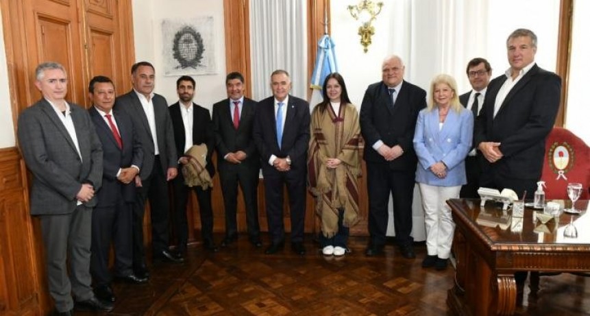 Jaldo recibió a la ministra de Capital Humano de la Nación, Sandra Pettovello