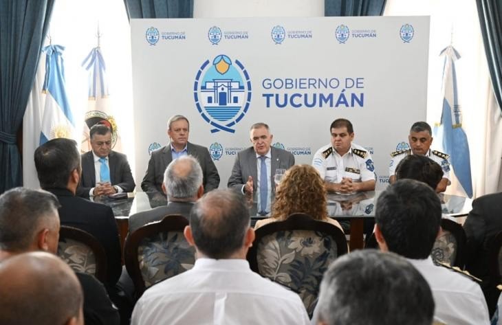 Jaldo se reúne con la cúpula policial para intensificar el operativo de seguridad de cara a fin de año