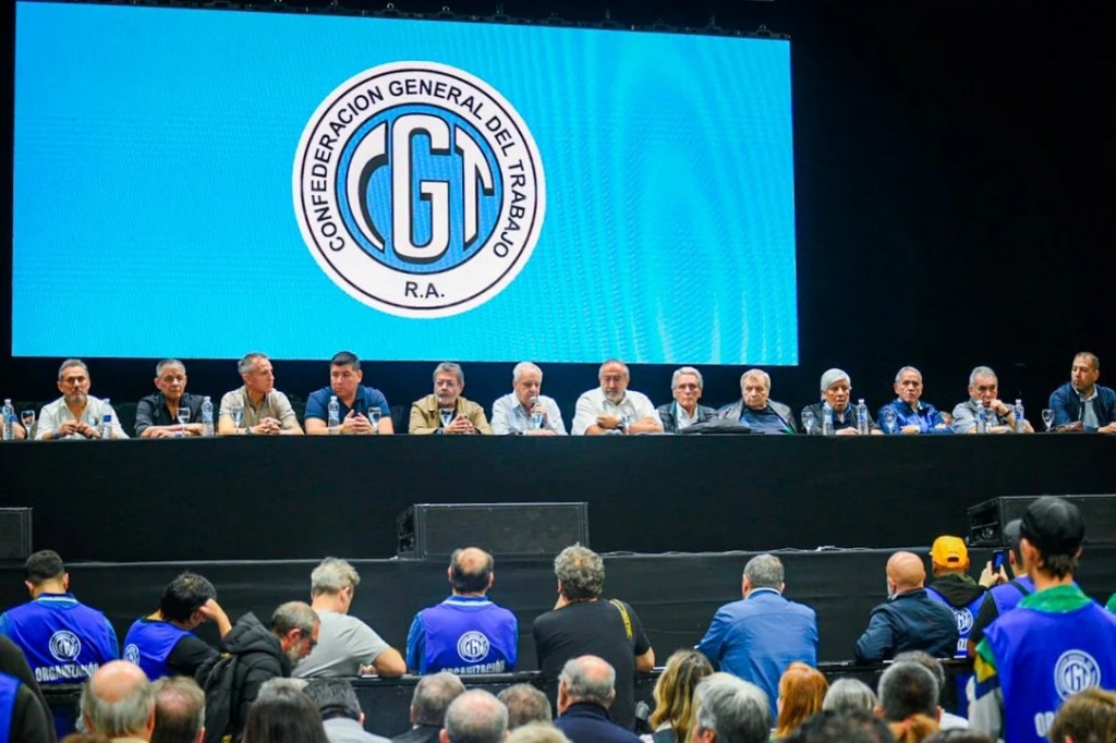 Con Sola, Jerónimo y Arguello a la cabeza, la CGT estrenó su nuevo triunvirato