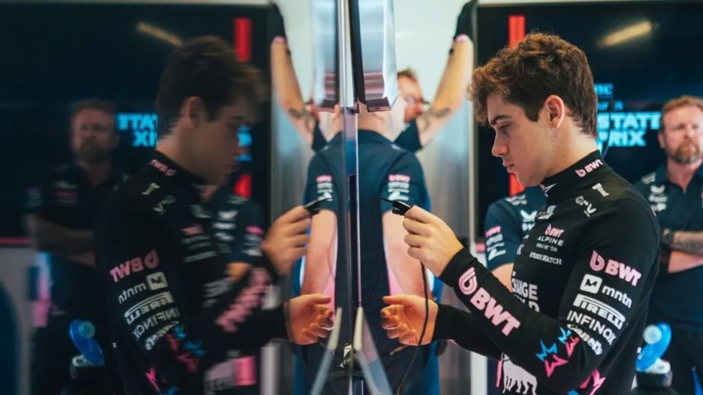Señal en la previa: el gesto de Galperín anuncia la continuidad de Colapinto en Alpine