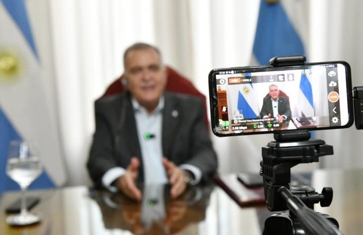 El Gobernador anticipa una agenda de gestión con el Gobierno nacional: reunión clave con Santilli