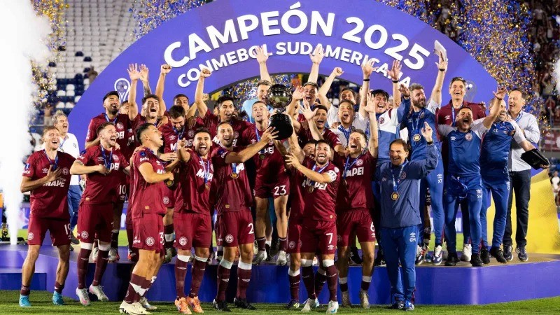 Lanús se corona campeón de la Copa Sudamericana tras 12 años