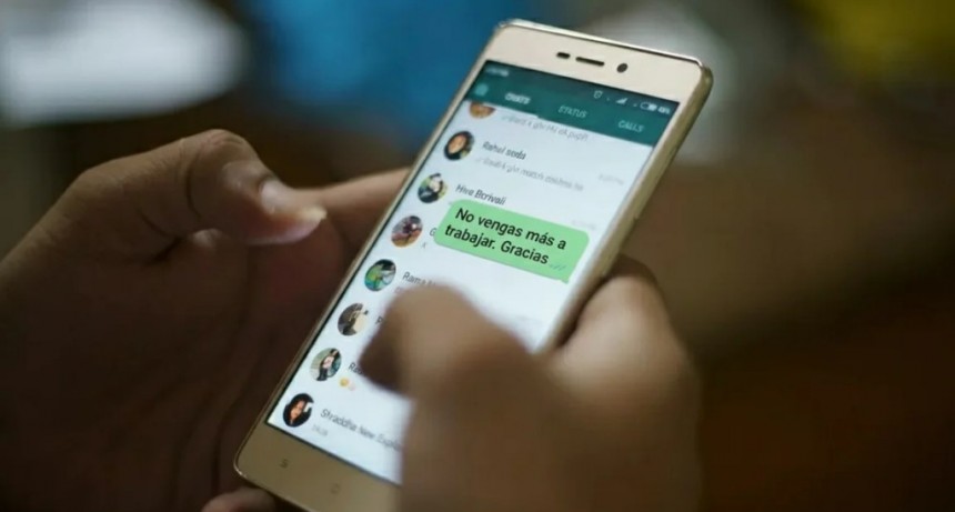 Un mensaje de WhatsApp vale como despido, según un fallo judicial