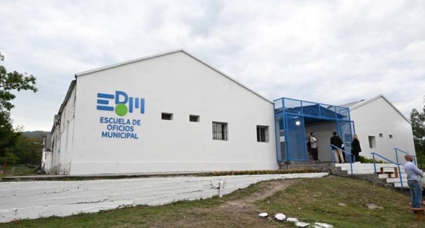 Capacitación para el trabajo: inauguran en Tafí Viejo una escuela municipal de oficios